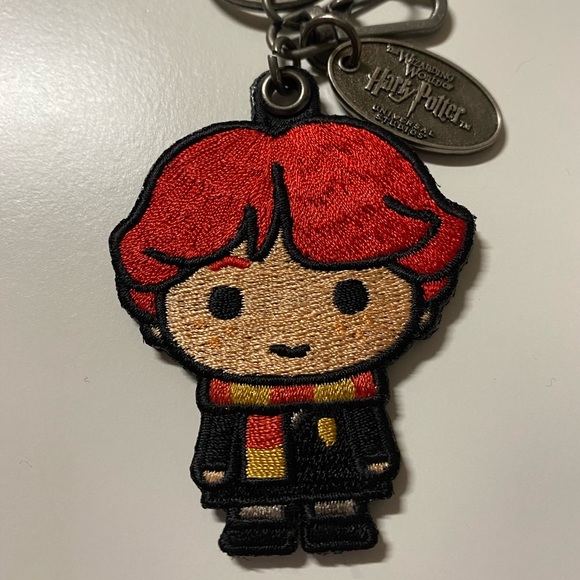 Universal Studios The Wizarding World of Harry Potter Keychain Ron Weasley NEW - Picture 5 of 11